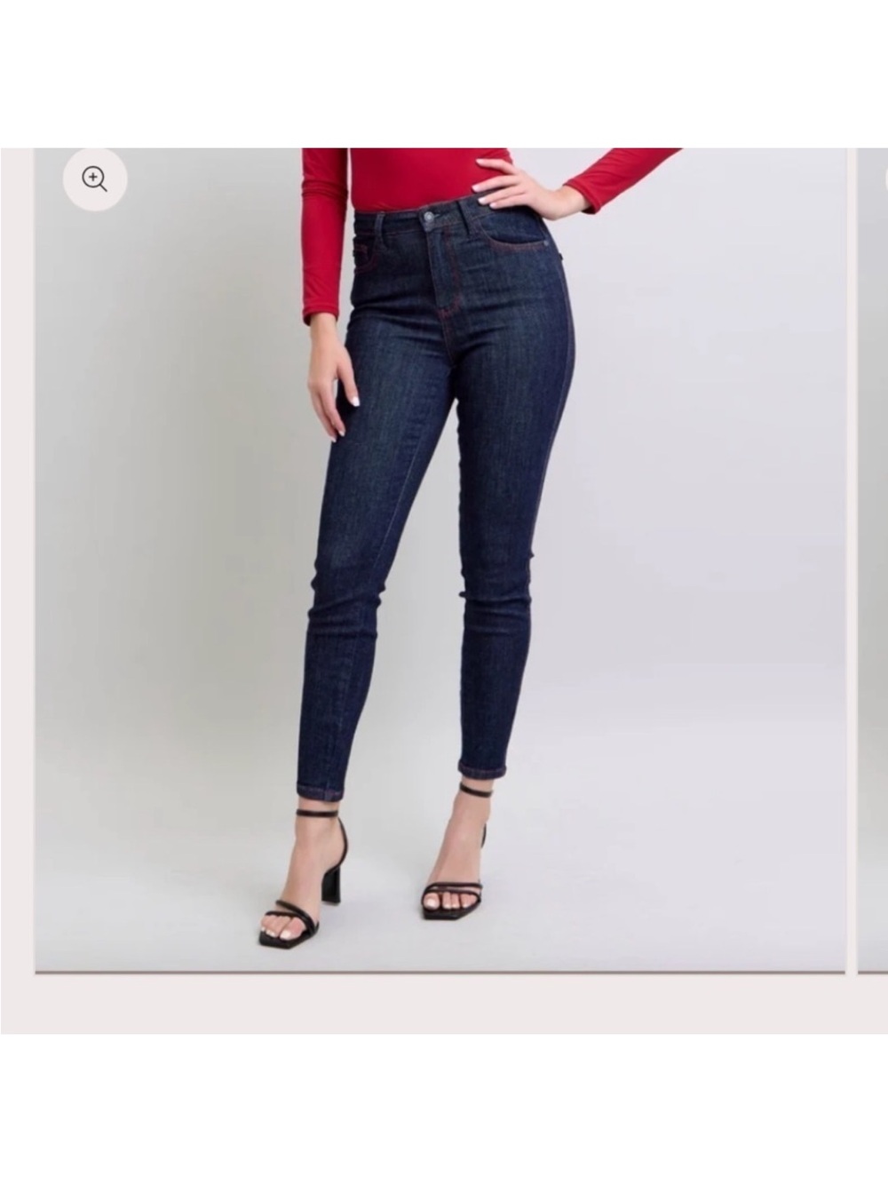 Judy Blue High-Rise Dark Blue Skinny Jeans - size 1/25  Never Worn